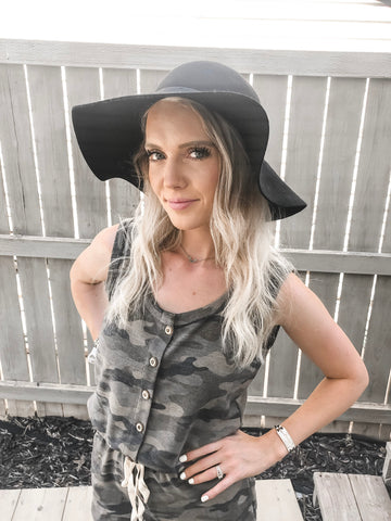 Camo jogger style Romper