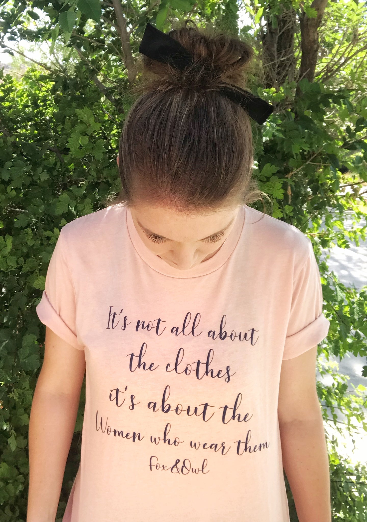 It’s not all about the clothes shirt