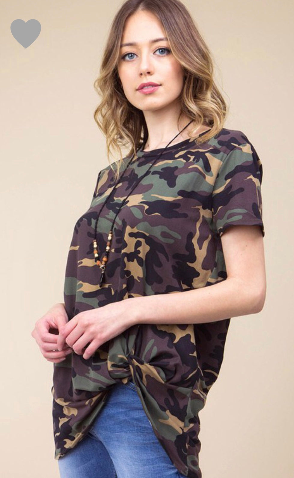 Camo Top