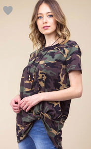 Camo Top