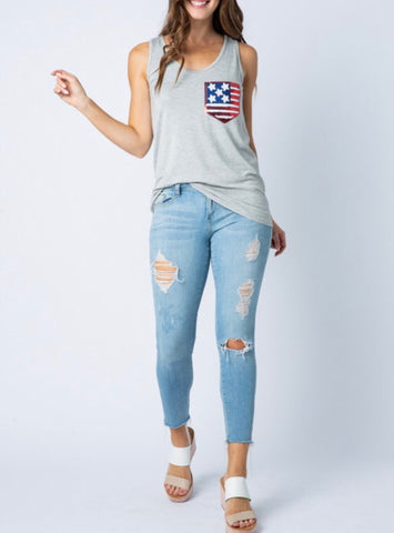 Flag Tank Top