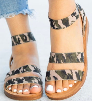 Camo Sandals