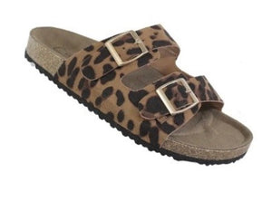 Leopard Sandals