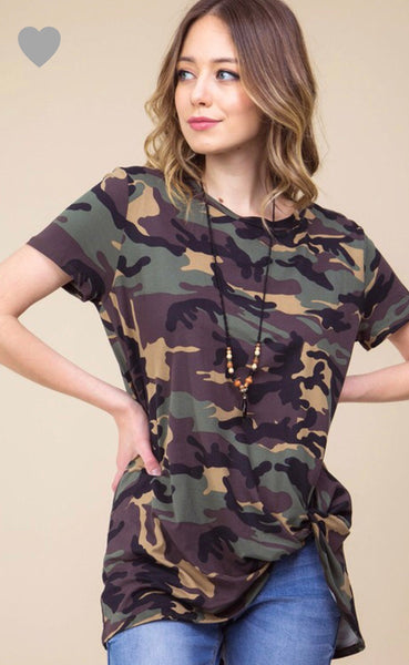 Camo Top