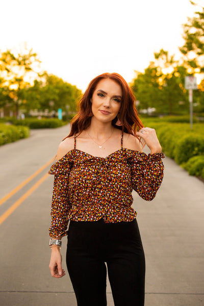 The Friday Night Out, Floral Top
