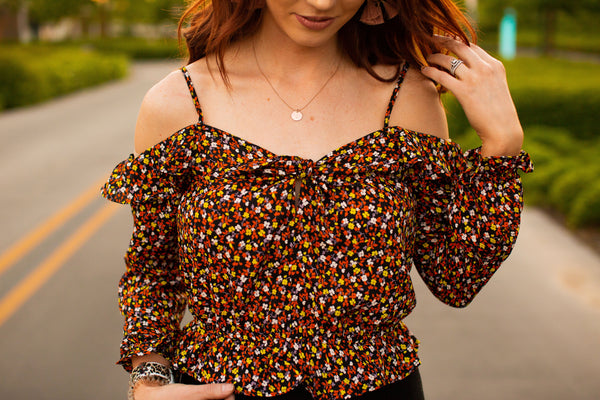 The Friday Night Out, Floral Top