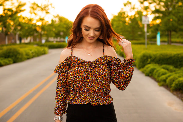 The Friday Night Out, Floral Top