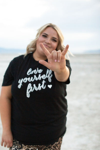Love Yourself First Graphic Tee