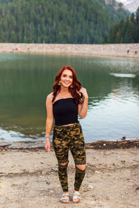 Camo Lace Leggings