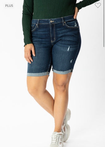 Plus Size Kan Can Shorts