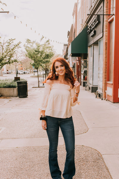 Date Night Cold Shoulder Top