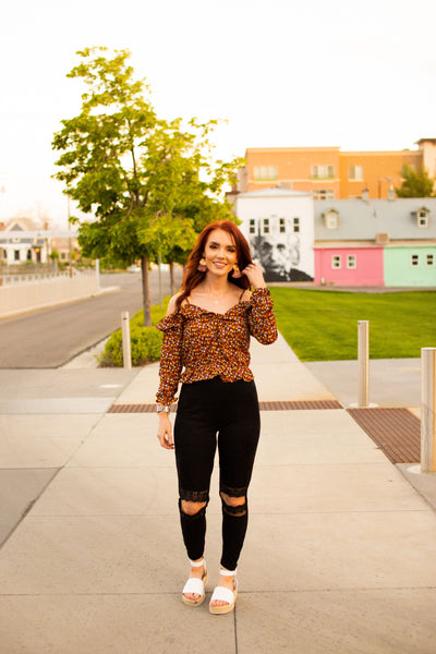 The Friday Night Out, Floral Top