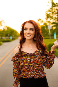 The Friday Night Out, Floral Top