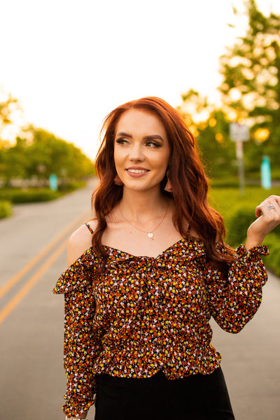 The Friday Night Out, Floral Top