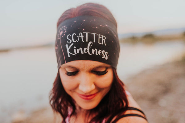 Scatter kindness Exercise headband