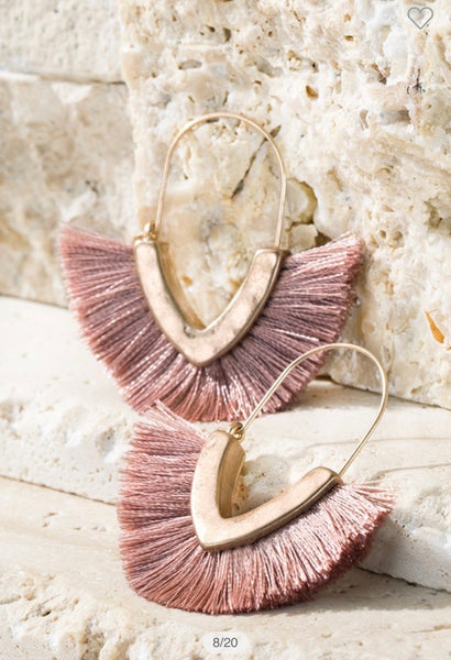 The Kemree Tassel earrings