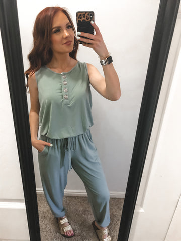Blue Jumpsuit