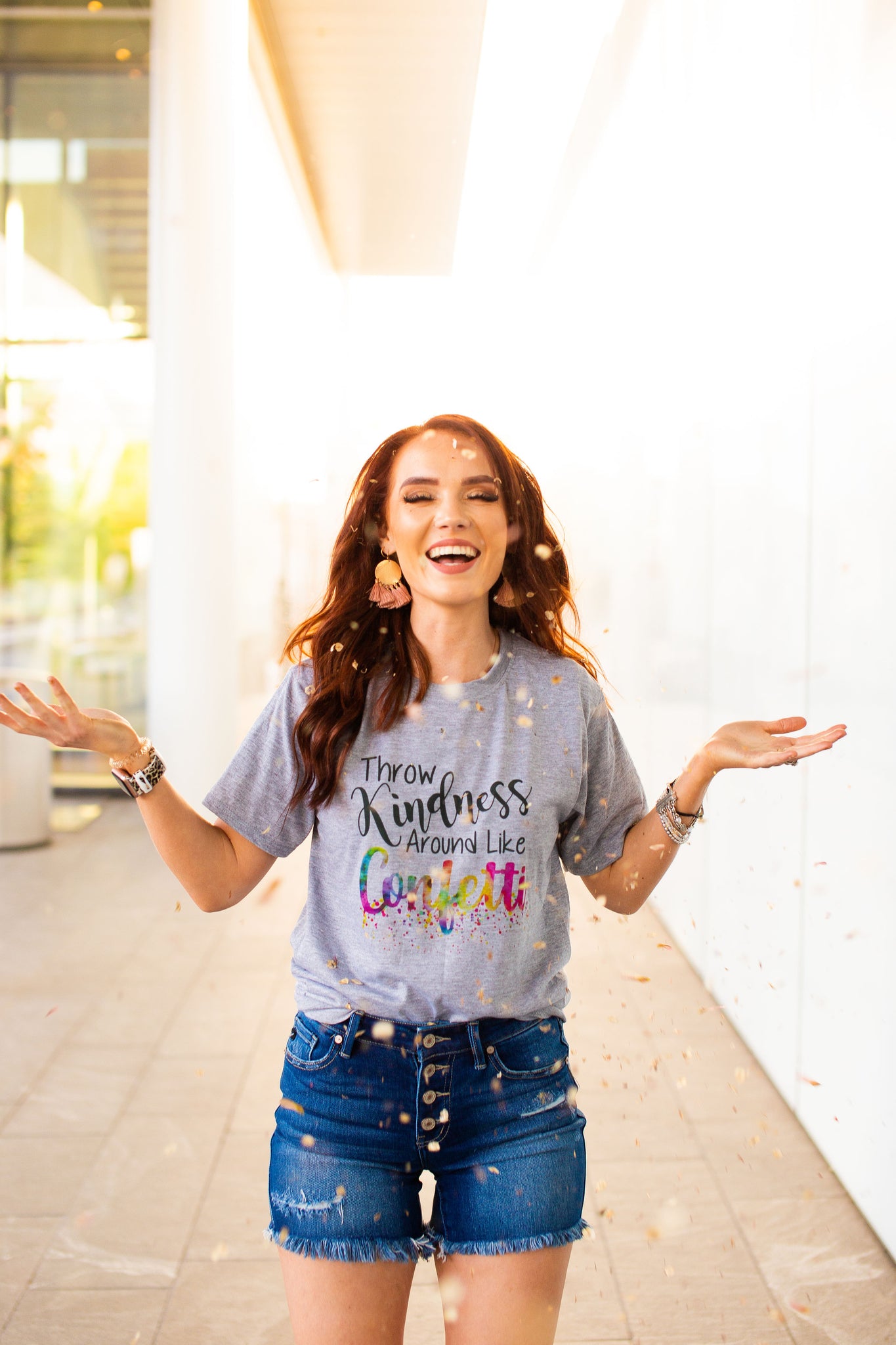 Throw Kindness Around Like Confetti Graphic Tee