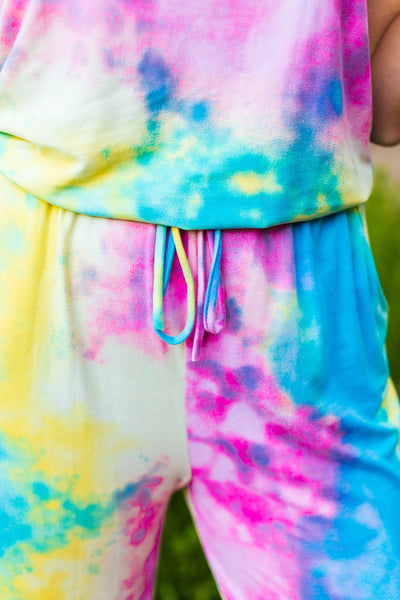 The Happy Tie Dye Jumpsuit