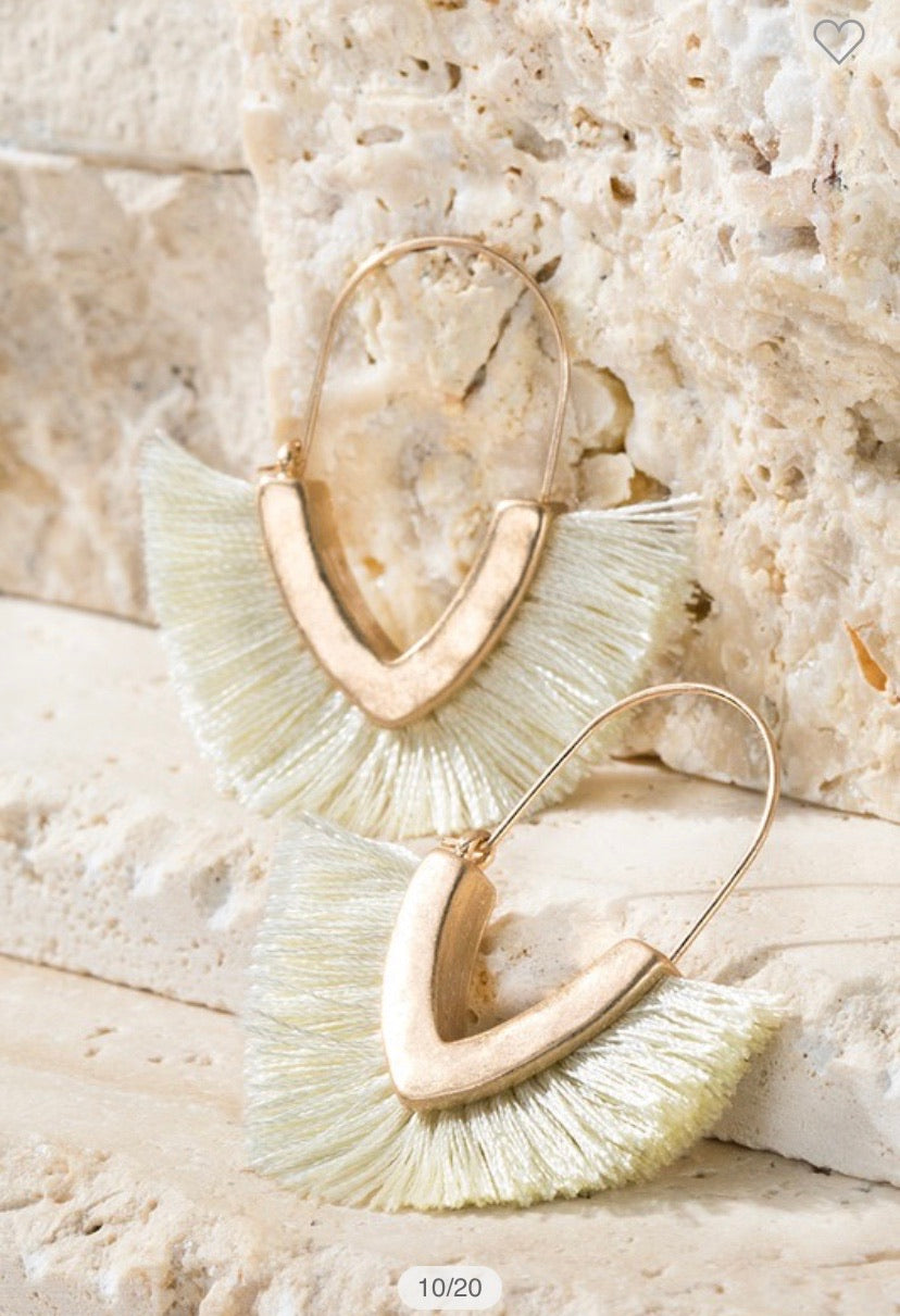 The Kemree Tassel earrings