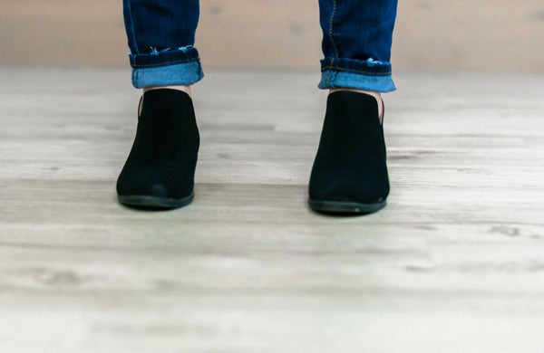 Black ankle Booties