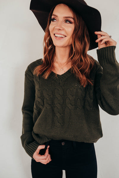 Forest Green Sweater