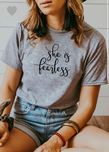 She is Fearless Graphic Tee