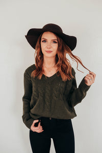 Forest Green Sweater