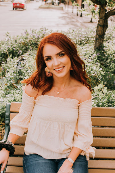 Date Night Cold Shoulder Top