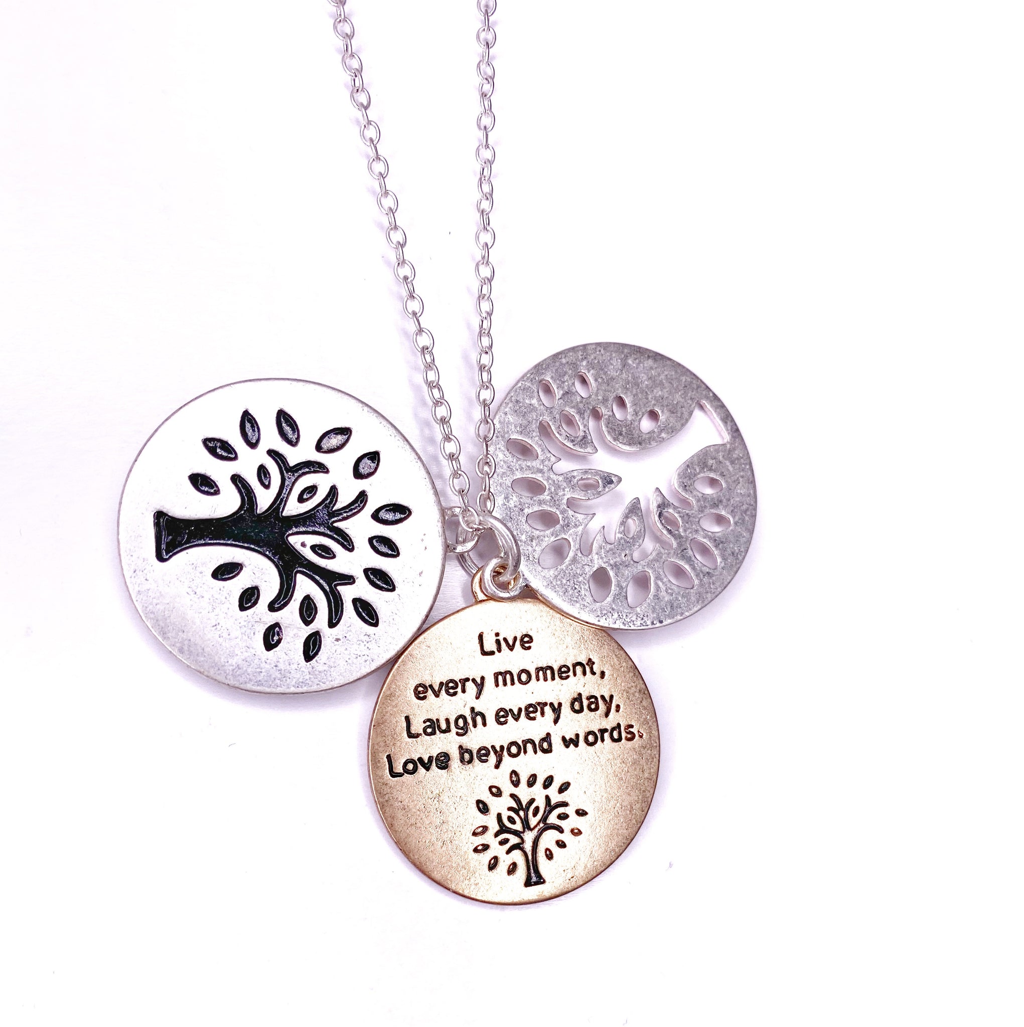 Live every moment necklace