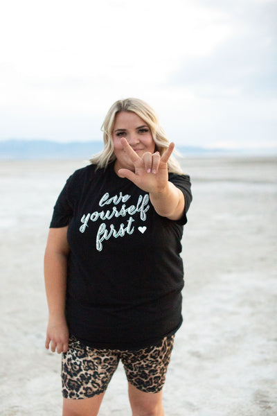 Love Yourself First Graphic Tee