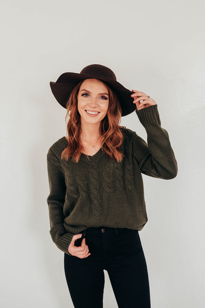 Forest Green Sweater