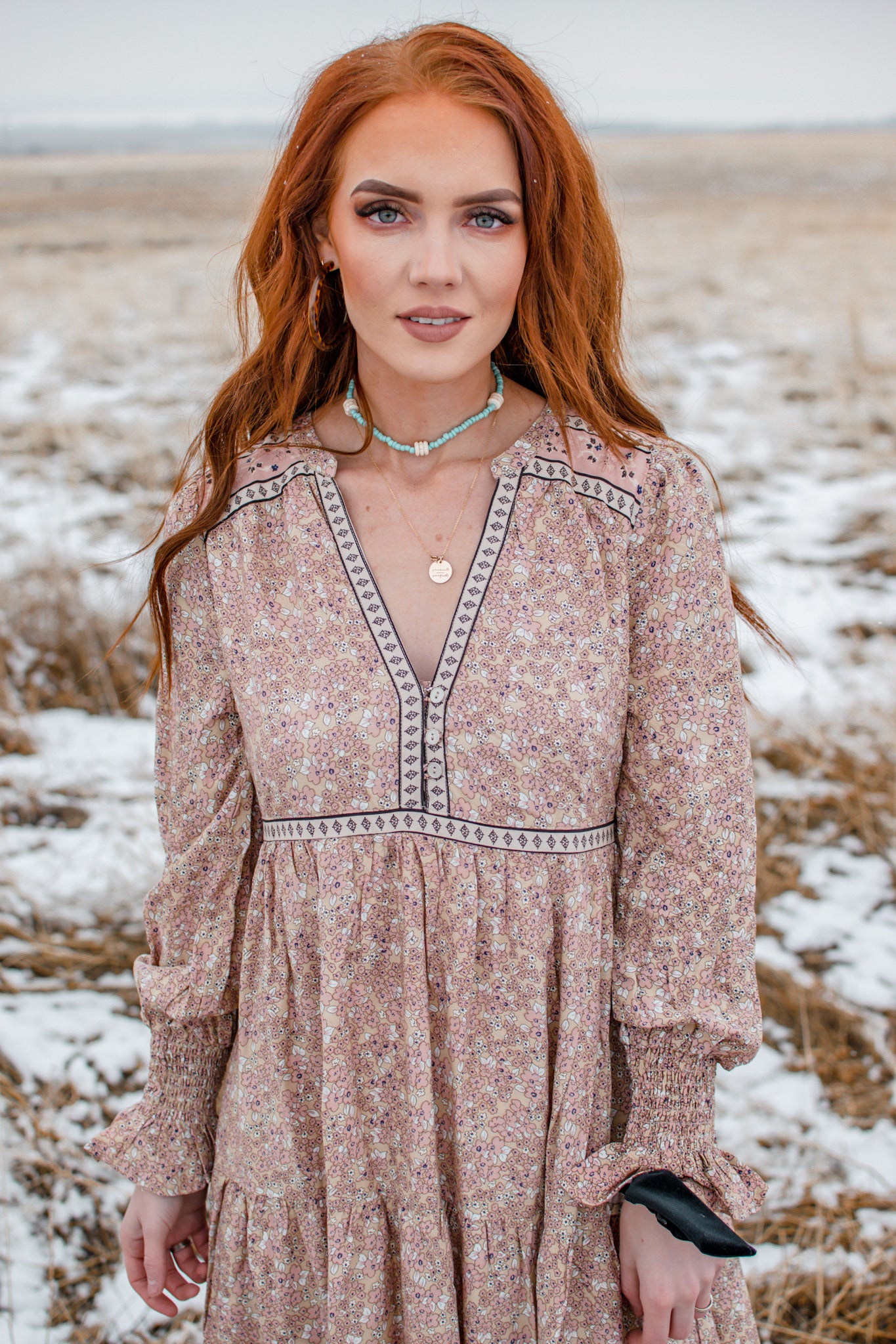 The Emily - Embroidery Dress