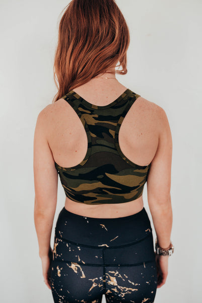 Camo Sports Bra
