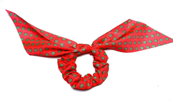 Neon bow scrunchy sets