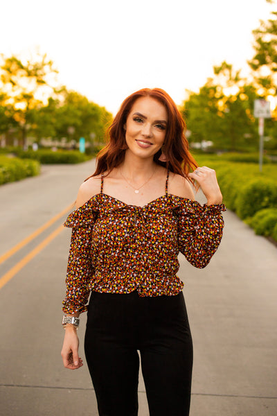The Friday Night Out, Floral Top