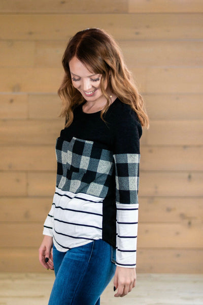 Plaid Top